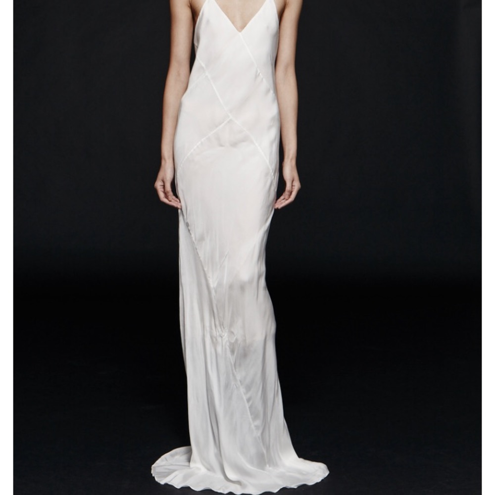 Titania Ingles Long Plunge Dress